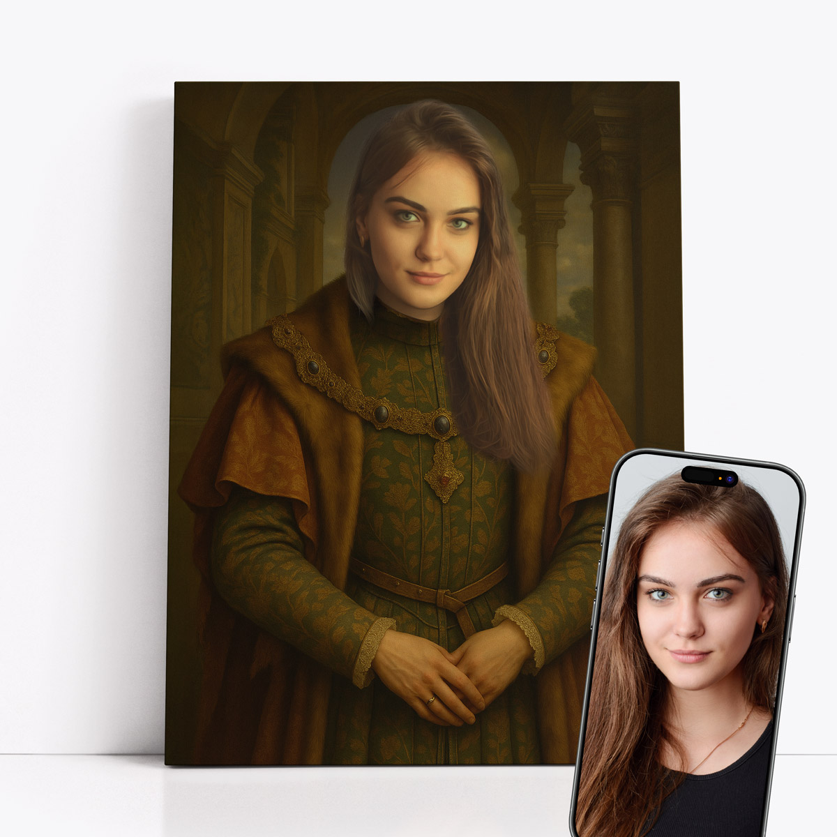 Personalizowany portret na płótnie z Twojego zdjęcia