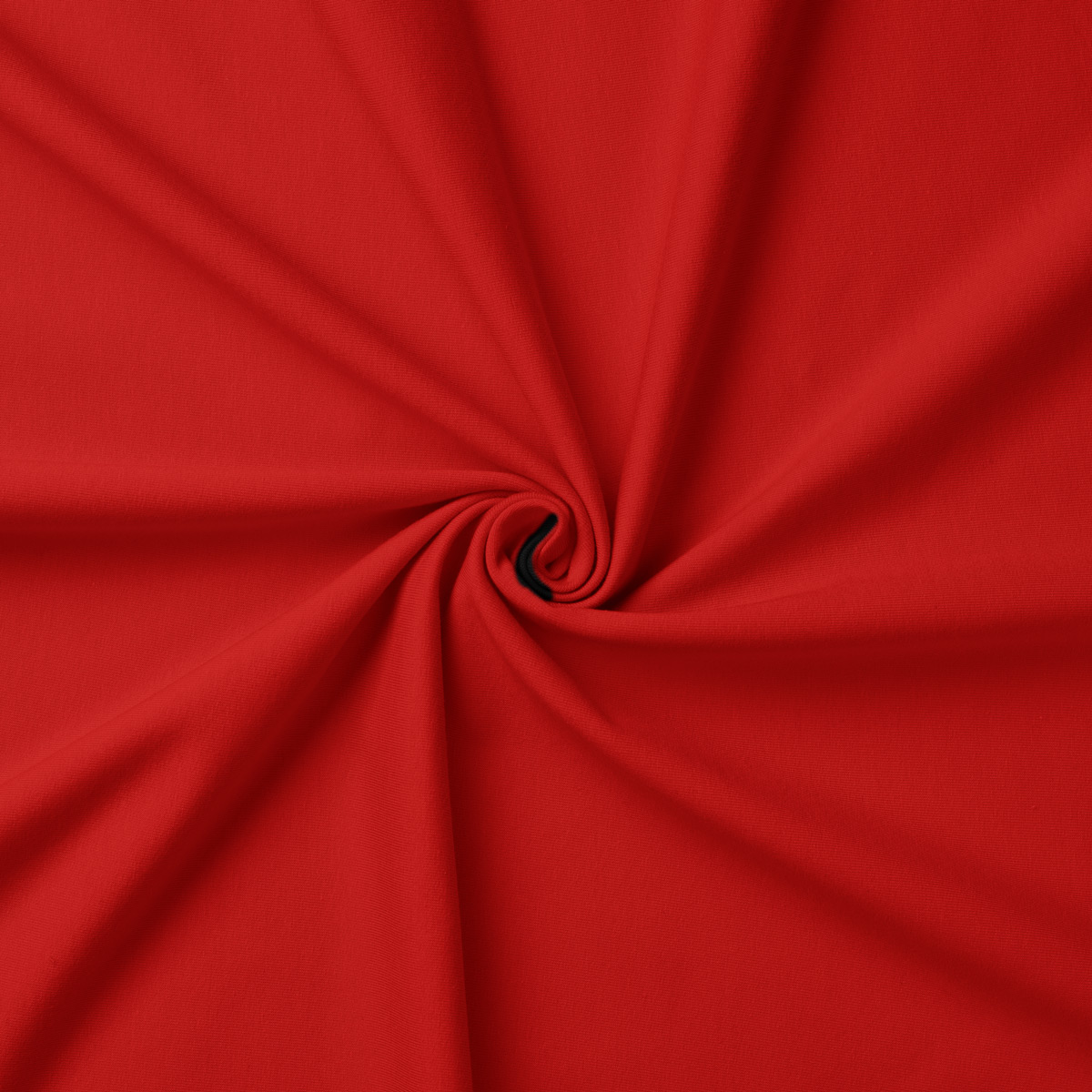 tkanina czerwonego obrusu w zbliżeniu