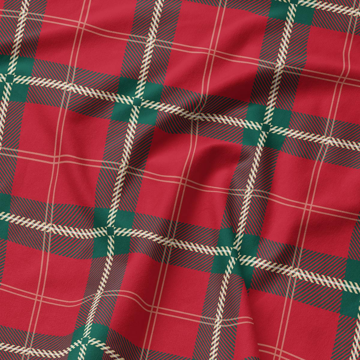 podkładki 30x40 cm w czerwonej kracie