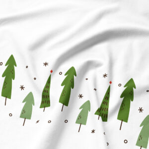 świąteczna podkładka 30×40 cm z choinkowym wzorem