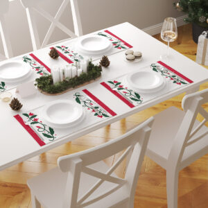 elegancka podkładka na świąteczny stół