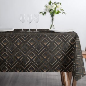 Bliska perspektywa powtarzalnego, geometrycznego wzoru na materiale