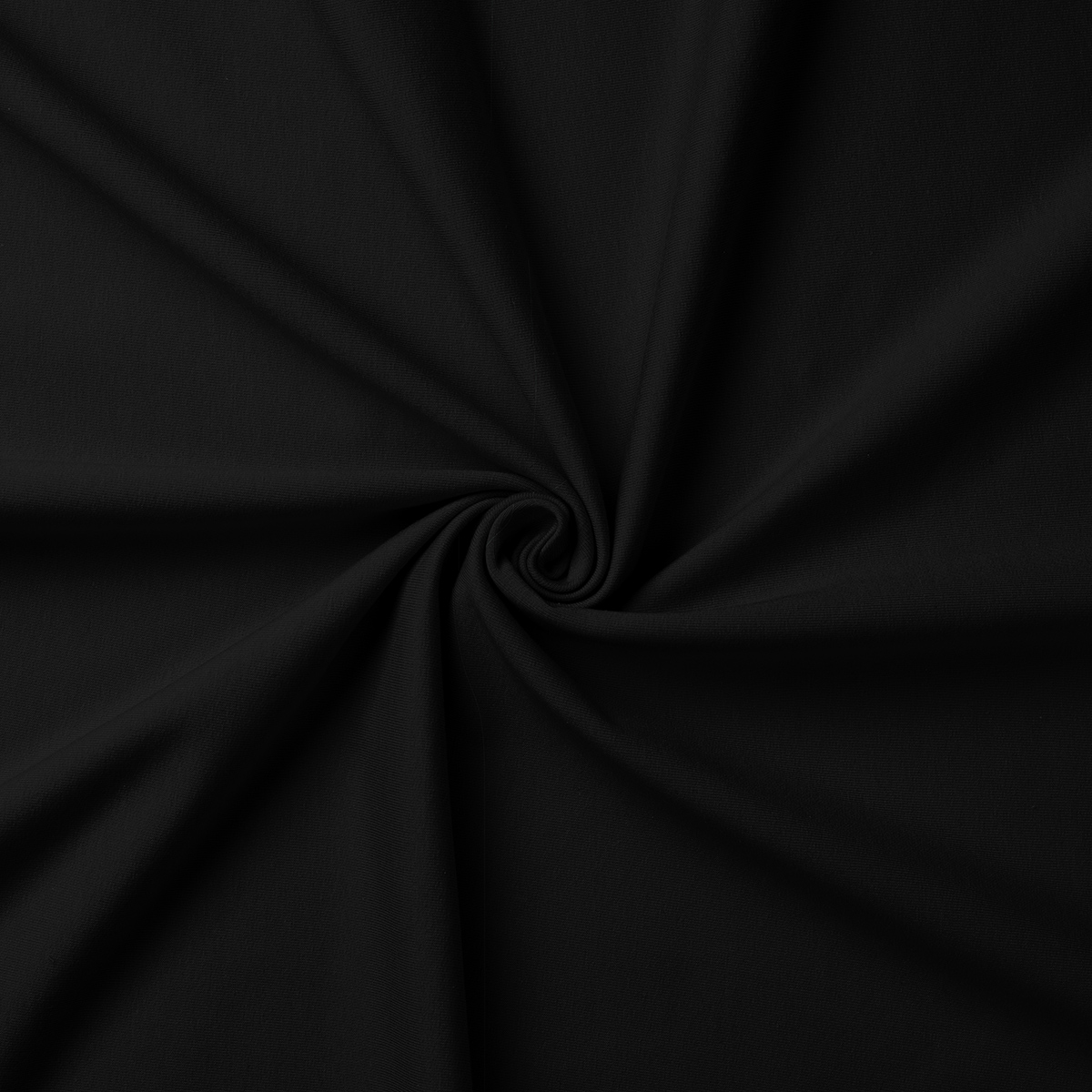 detal tkaniny obrusu pokazujący fakturę i splot w czarnym kolorze