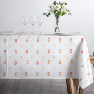 Detale wzoru i układu kształtów na świetlistym białym tle