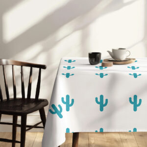 bliska perspektywa krawędzi obrusu z powtarzającym się motywem