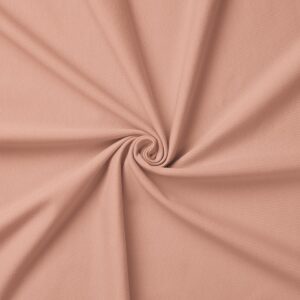 zbliżenie na fakturę tkaniny obrusowej z charakterystycznym skrętem materiału