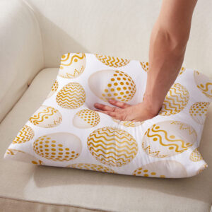 zbliżenie na wzór pisanek z detalami kropek i falistych linii