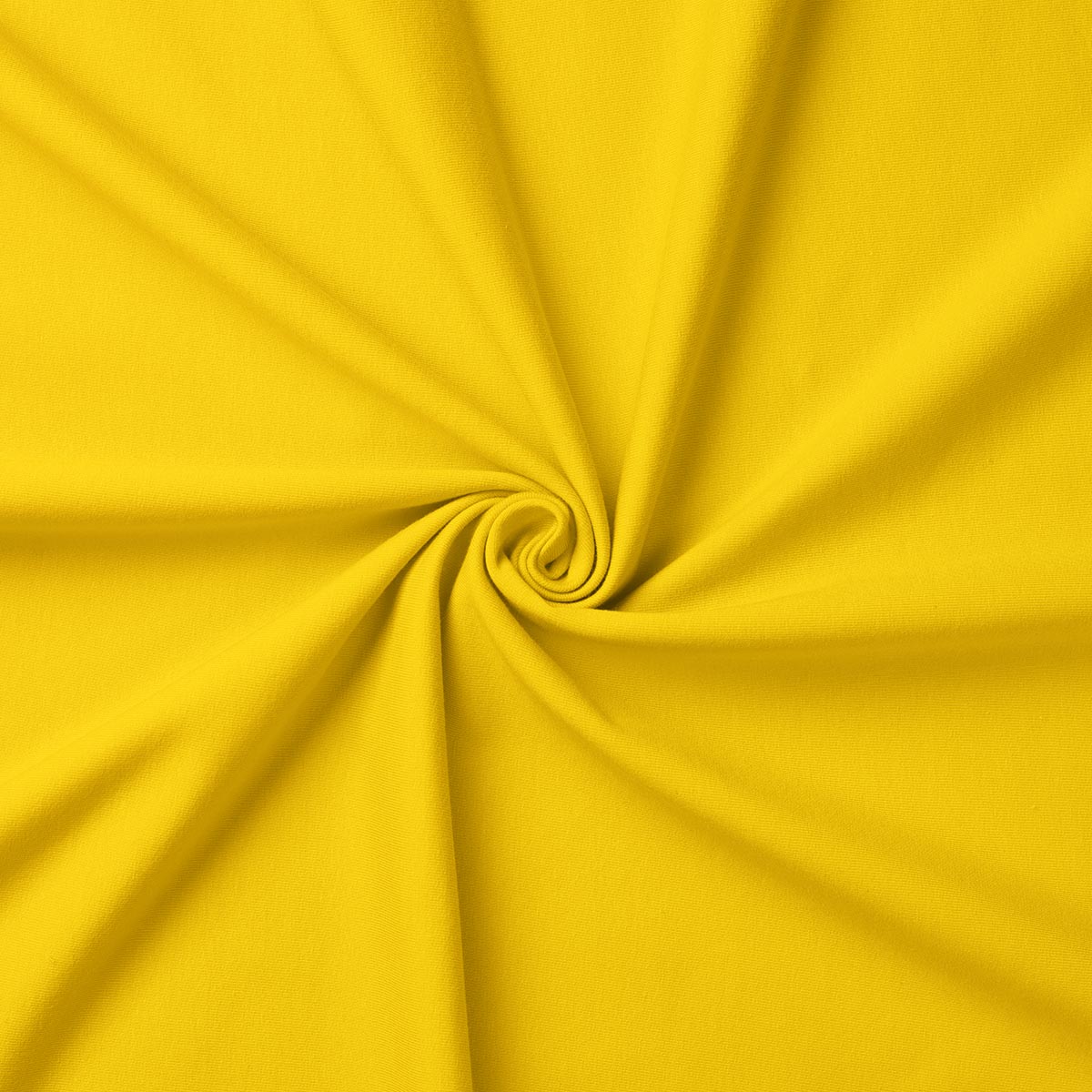 zbliżenie na strukturę tkaniny żółtego obrusa z efektownym skrętem materiału