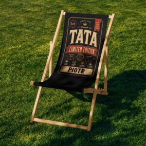 Leżak dla Taty - Retro Limited Edition - Prezent na Dzień Ojca